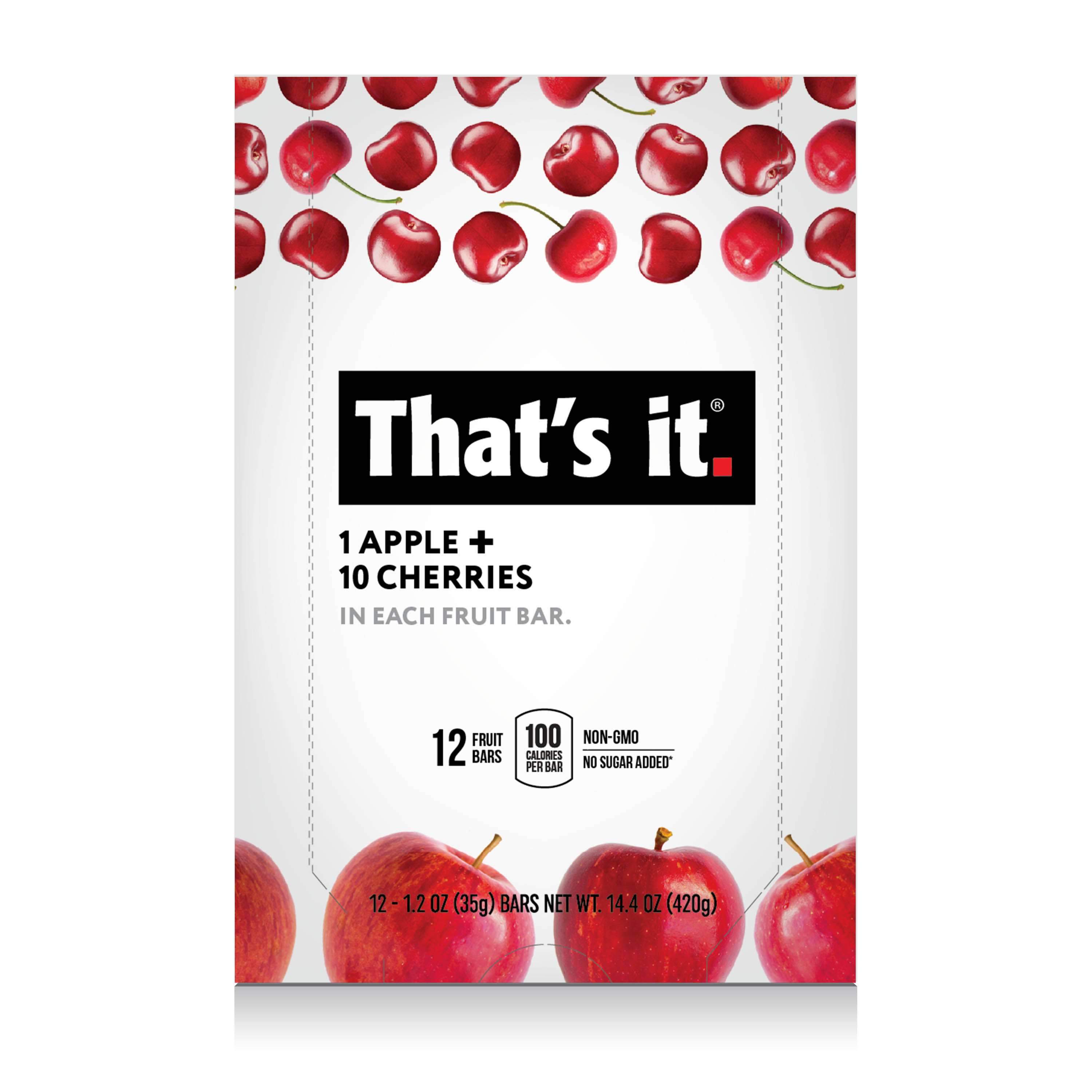 That's It Fruit Bars That's It Cherry 1.2 Oz-12 Count 