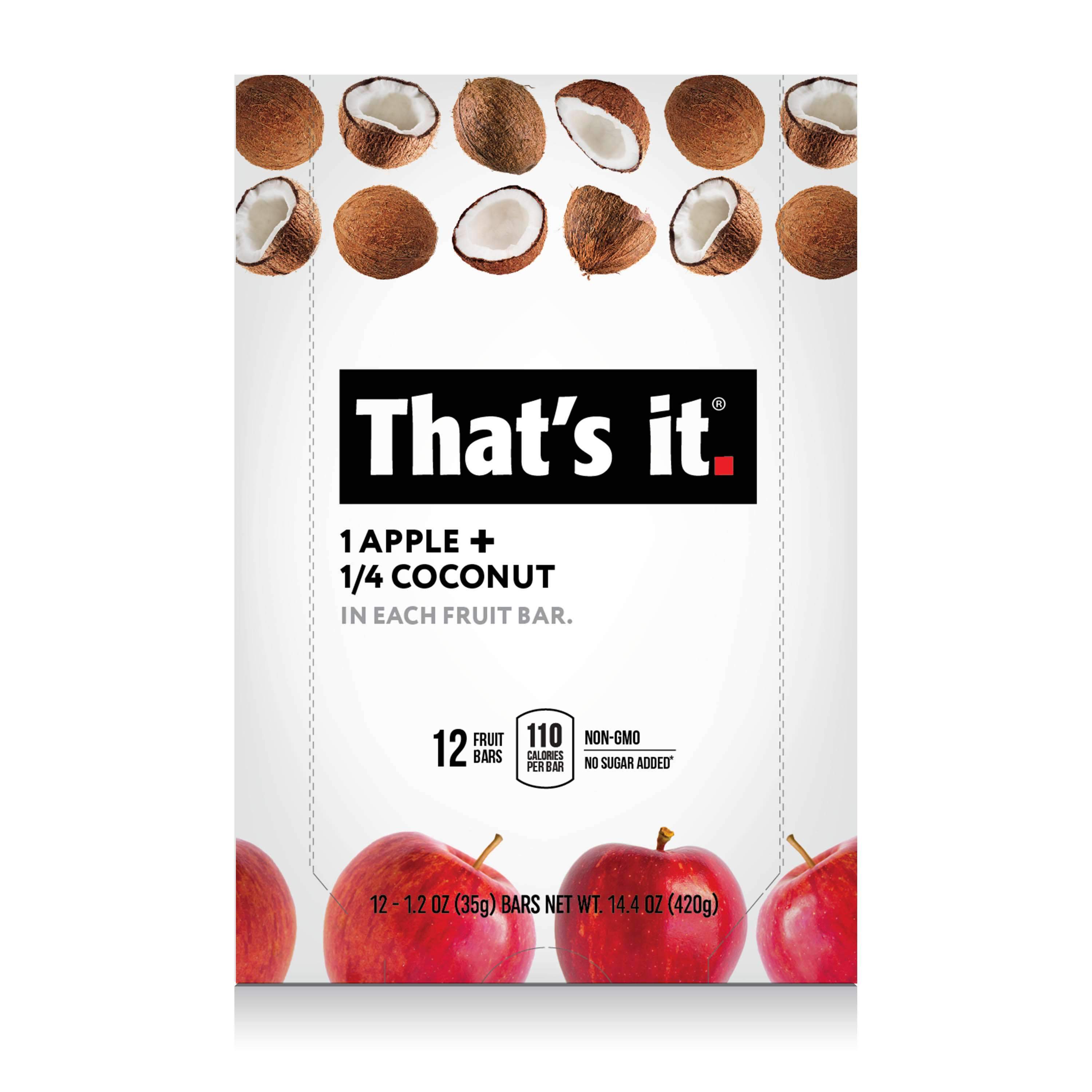 That's It Fruit Bars That's It Coconut 1.2 Oz-12 Count 