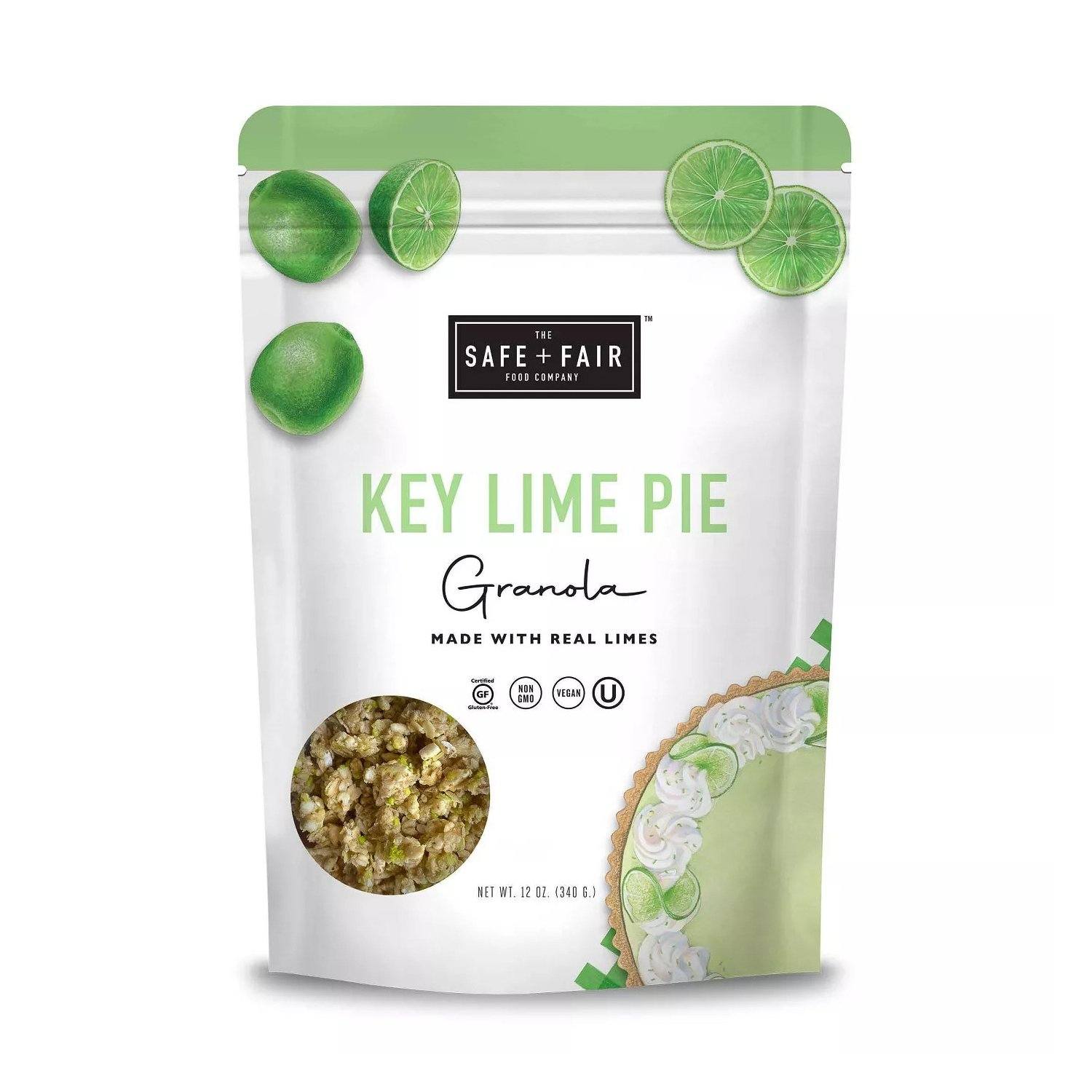 The Safe + Fair Granola The Safe + Fair Key Lime Pie 12 Ounce 