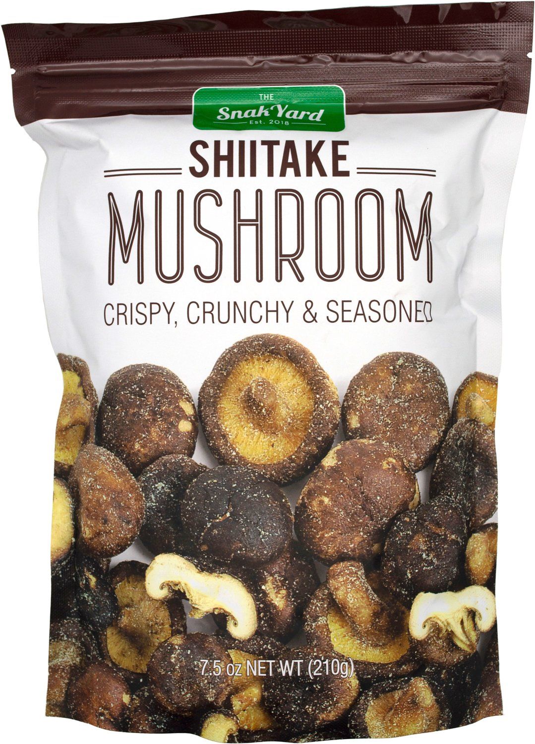 The Snak Yard Shiitake Mushroom, 7.5 Ounce The Snak Yard 