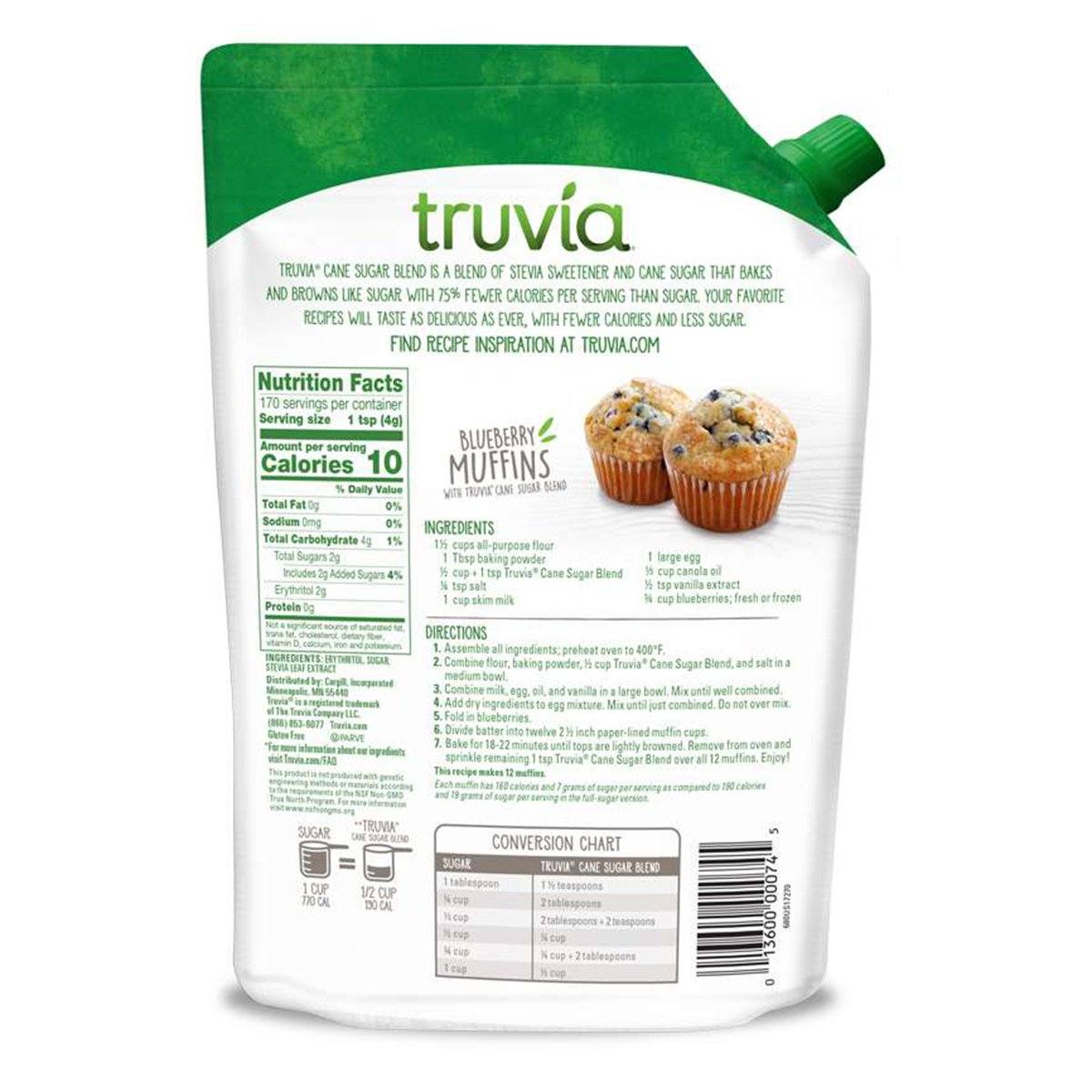 Truvia Cane Sugar Blend Truvia 