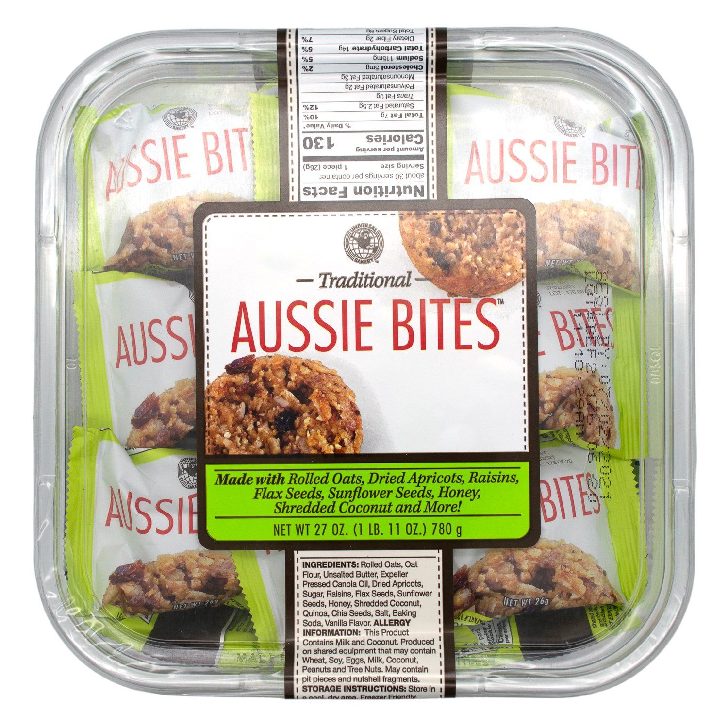 Universal Bakery Aussie Bites Universal Bakery Original 27 Ounce 