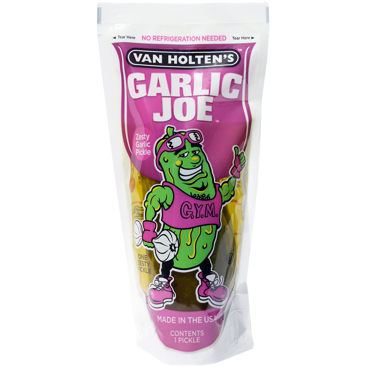 Van Holten's Pickle-In-A-Pouch Van Holten's Zesty Garlic King Size (about 9 Oz) 