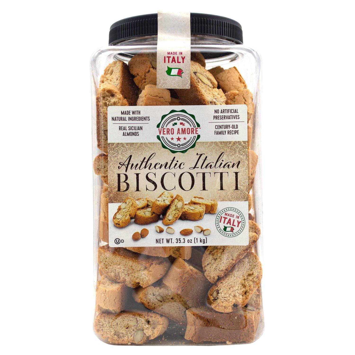 Vero Amore Authentic Italian Biscotti Vero Amore 35.3 Ounce 