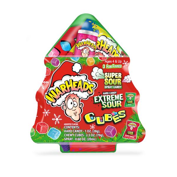 WARHEADS Candies WARHEADS Christmas Tree 4.23 Ounce 