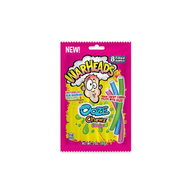 WARHEADS Ooze Chewz Ropes WARHEADS Ooze Chewz 3 Ounce 