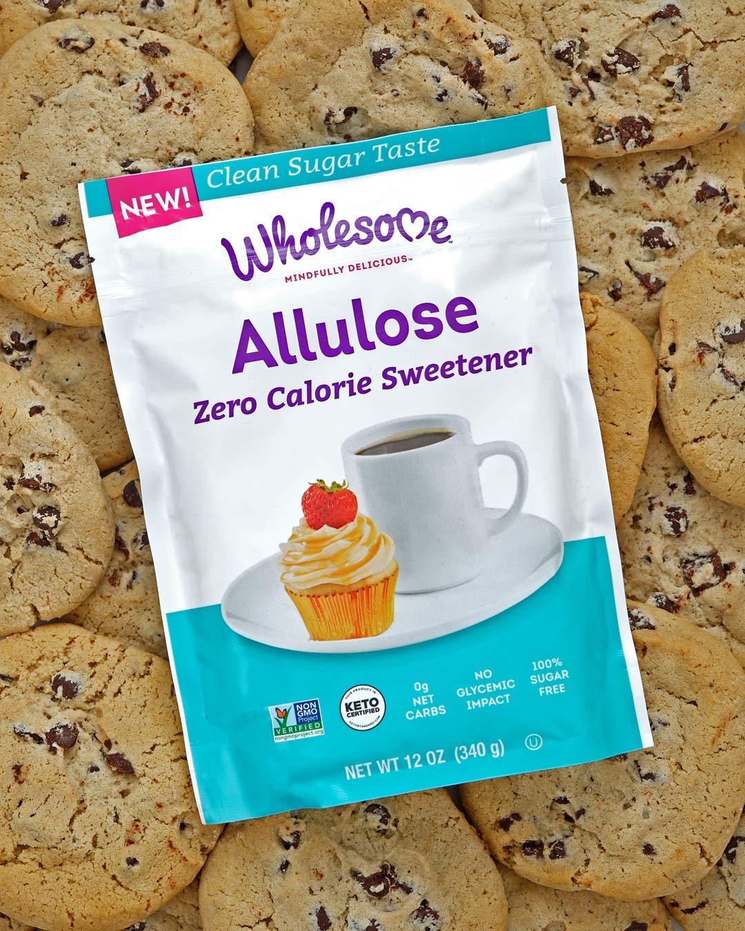 Wholesome Allulose Zero Calorie Sweetener, No Glycemic Impact Snackathon Foods 