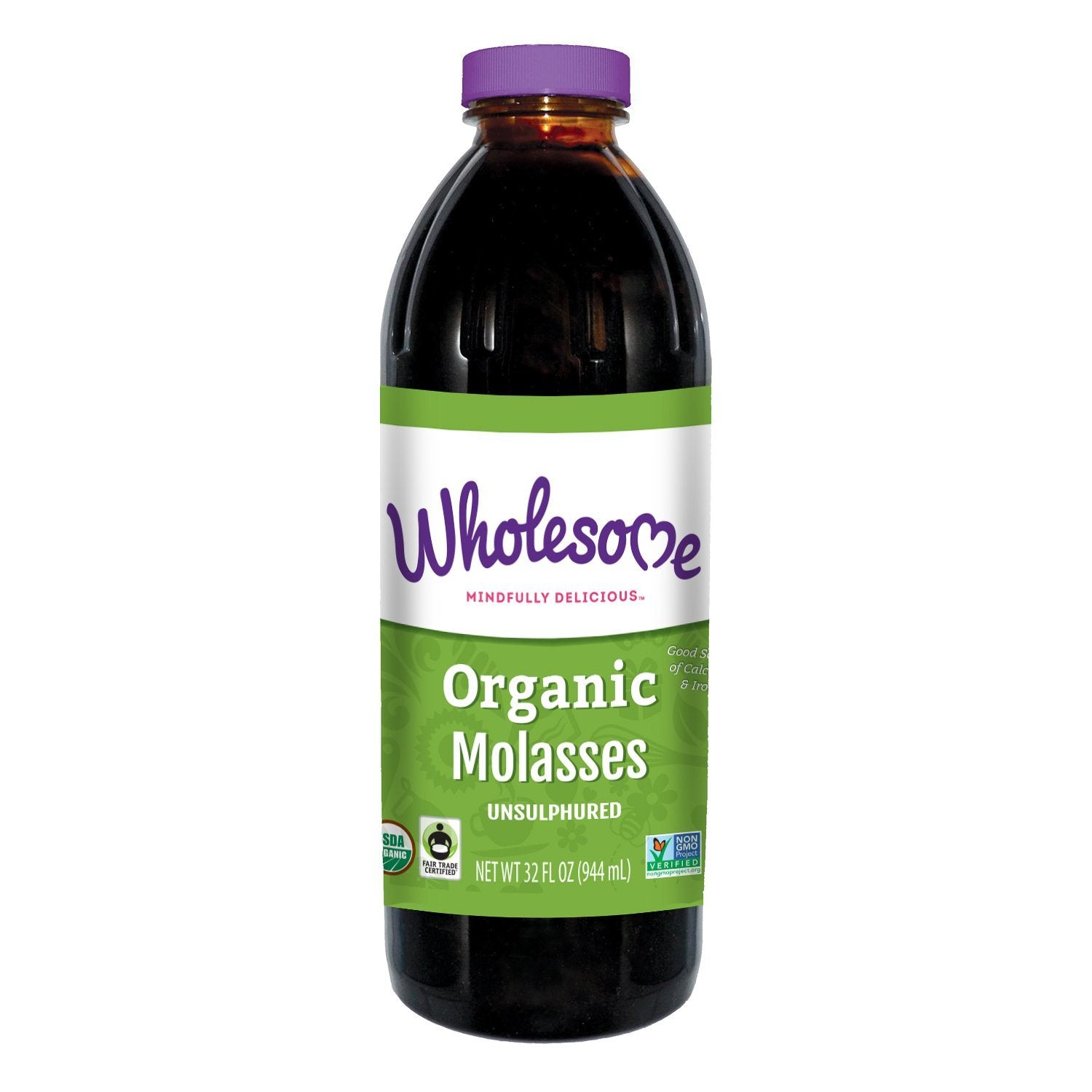 Wholesome Sweeteners Organic Molasses Wholesome Sweeteners 32 Fluid Ounce 