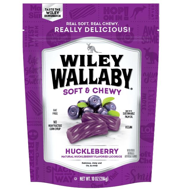 Wiley Wallaby Licorice Wiley Wallaby Huckleberry 10 Ounce 