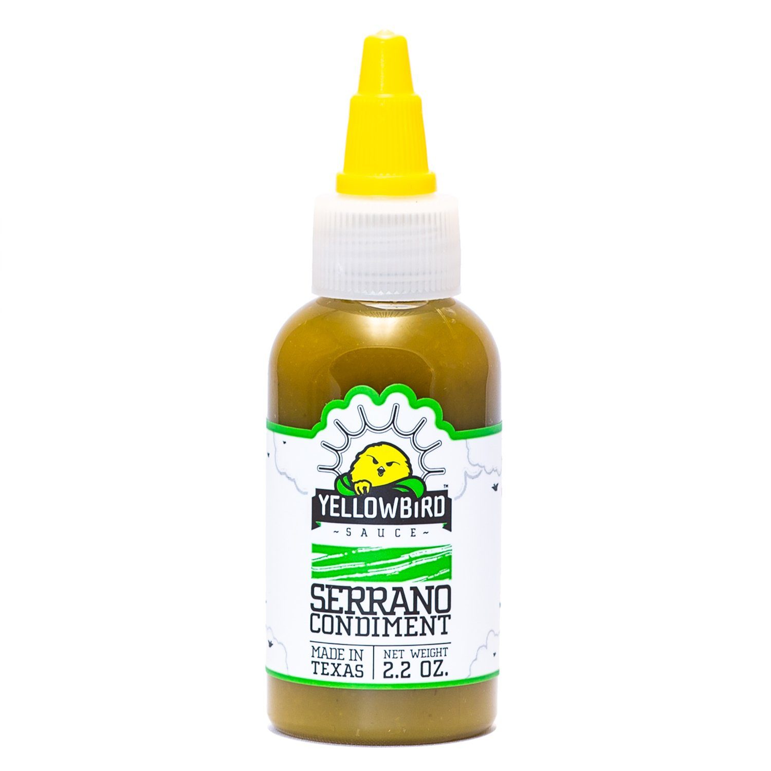 Yellowbird Hot Sauce Yellowbird Foods Serrano 2.2 Ounce 