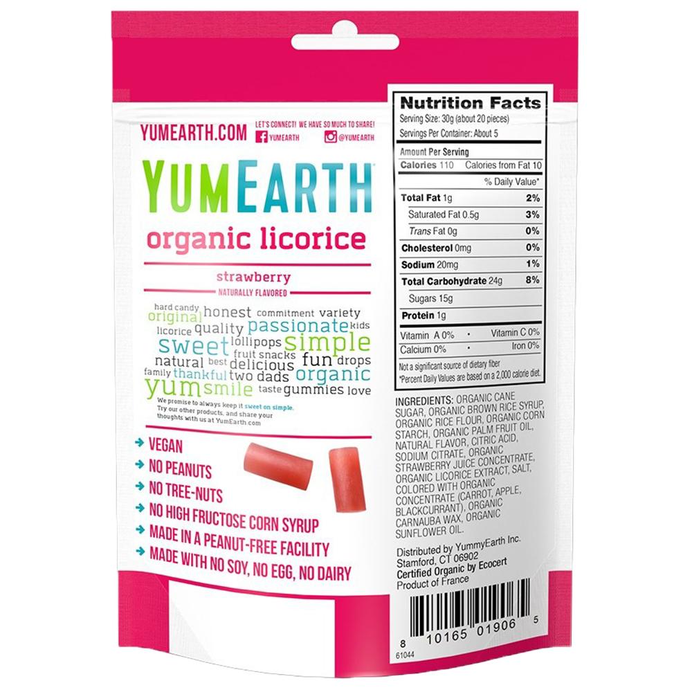 YumEarth Organic Gluten Free Licorice YumEarth 